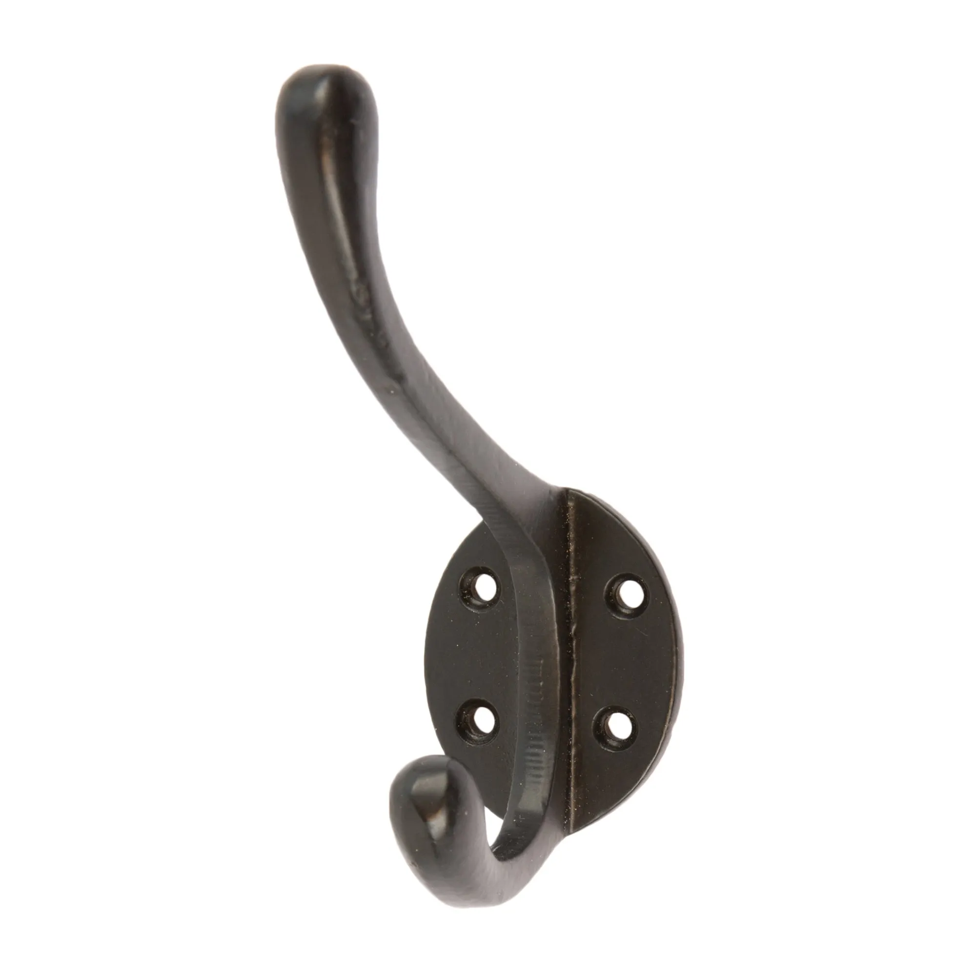 40mm x 105mm Hat & Coat Hook - By Hammer & Tongs