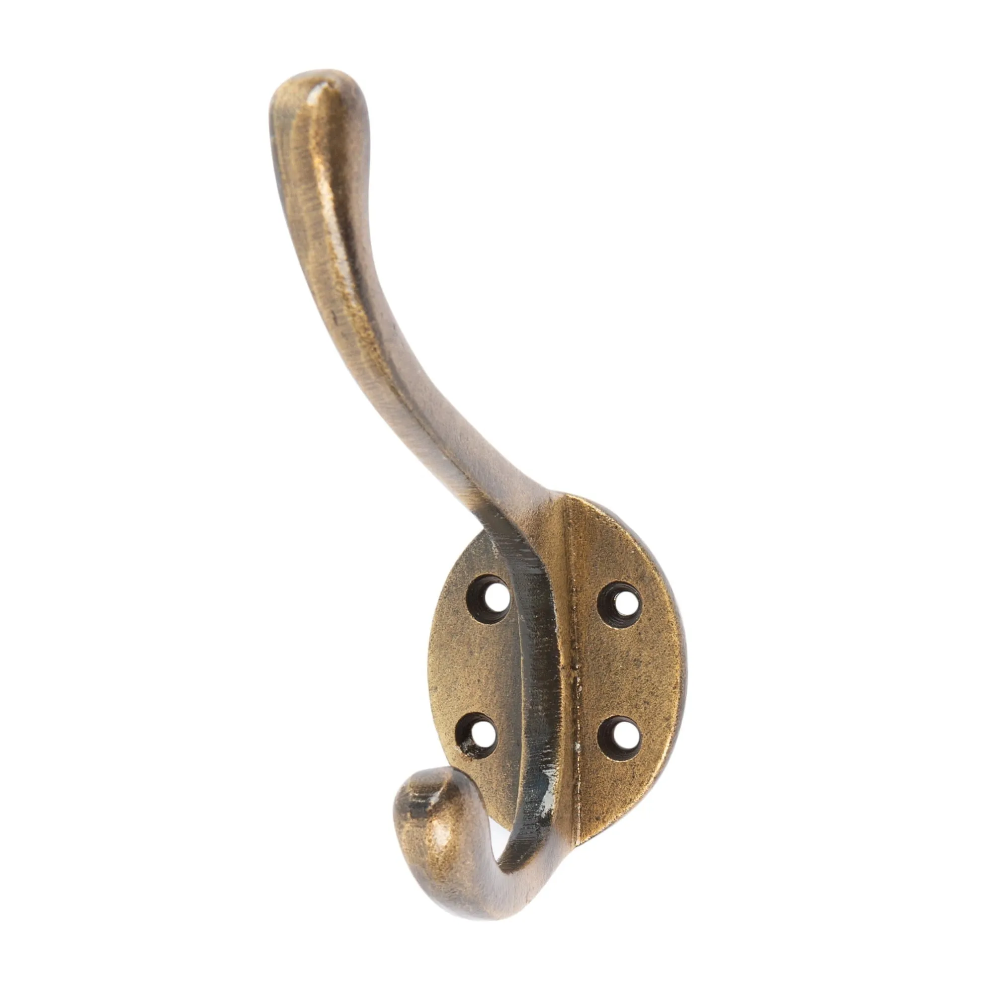 40mm x 105mm Hat & Coat Hook - By Hammer & Tongs