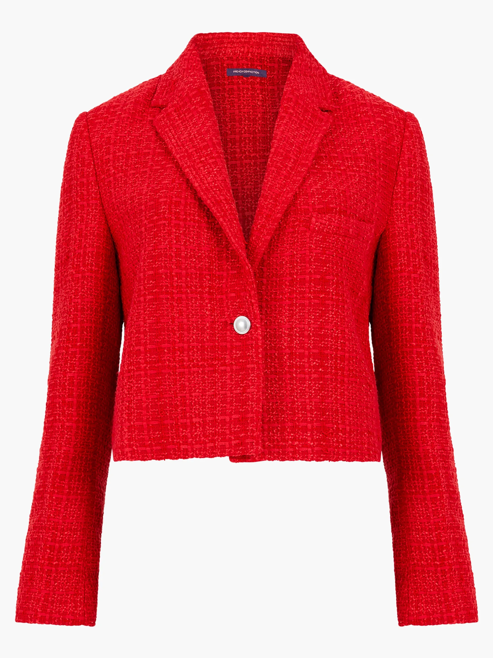 Azzurra Tweed Cropped Blazer