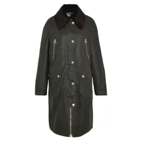 Barbour Ebberston Wax Ladies Jacket - Archive Olive/Ancient