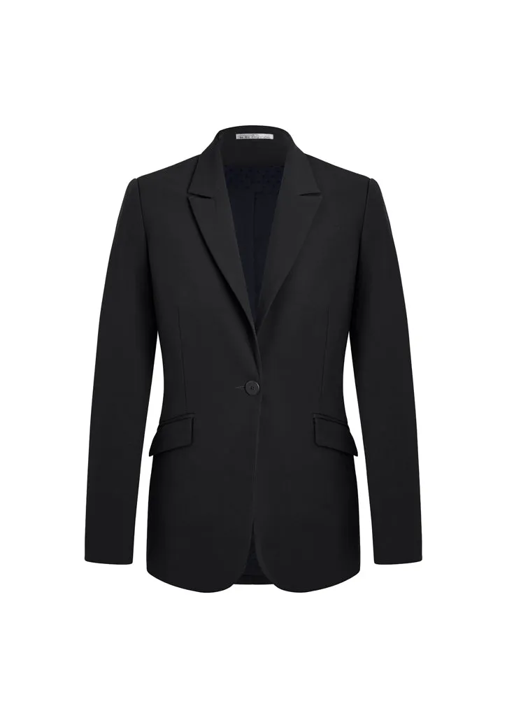 Biz Corporate Womens Longline Jacket (60717)-Clearance