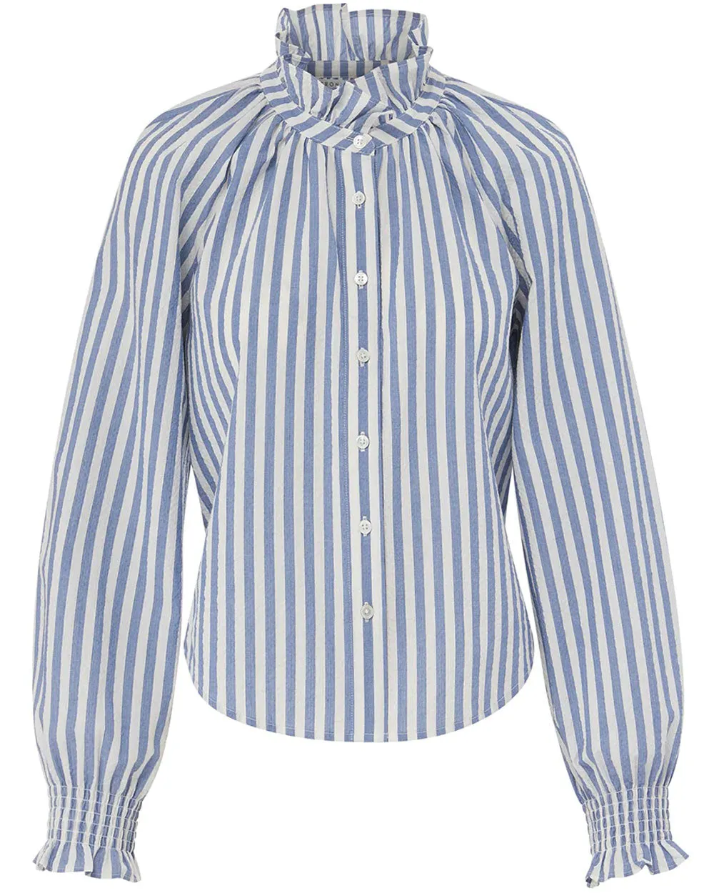 Blue and White Calisto Shirt