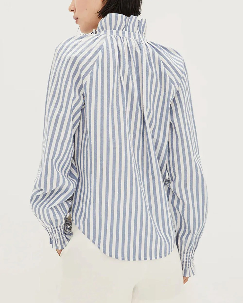 Blue and White Calisto Shirt