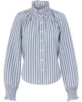 Blue and White Calisto Shirt