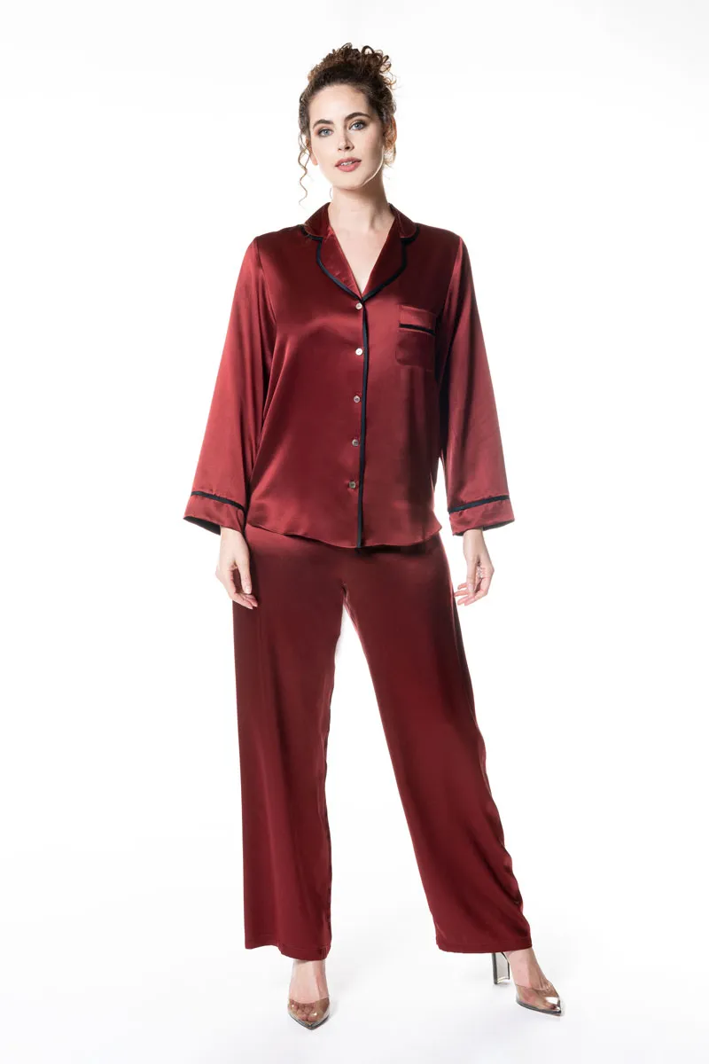 Chloe Pajama - Claret