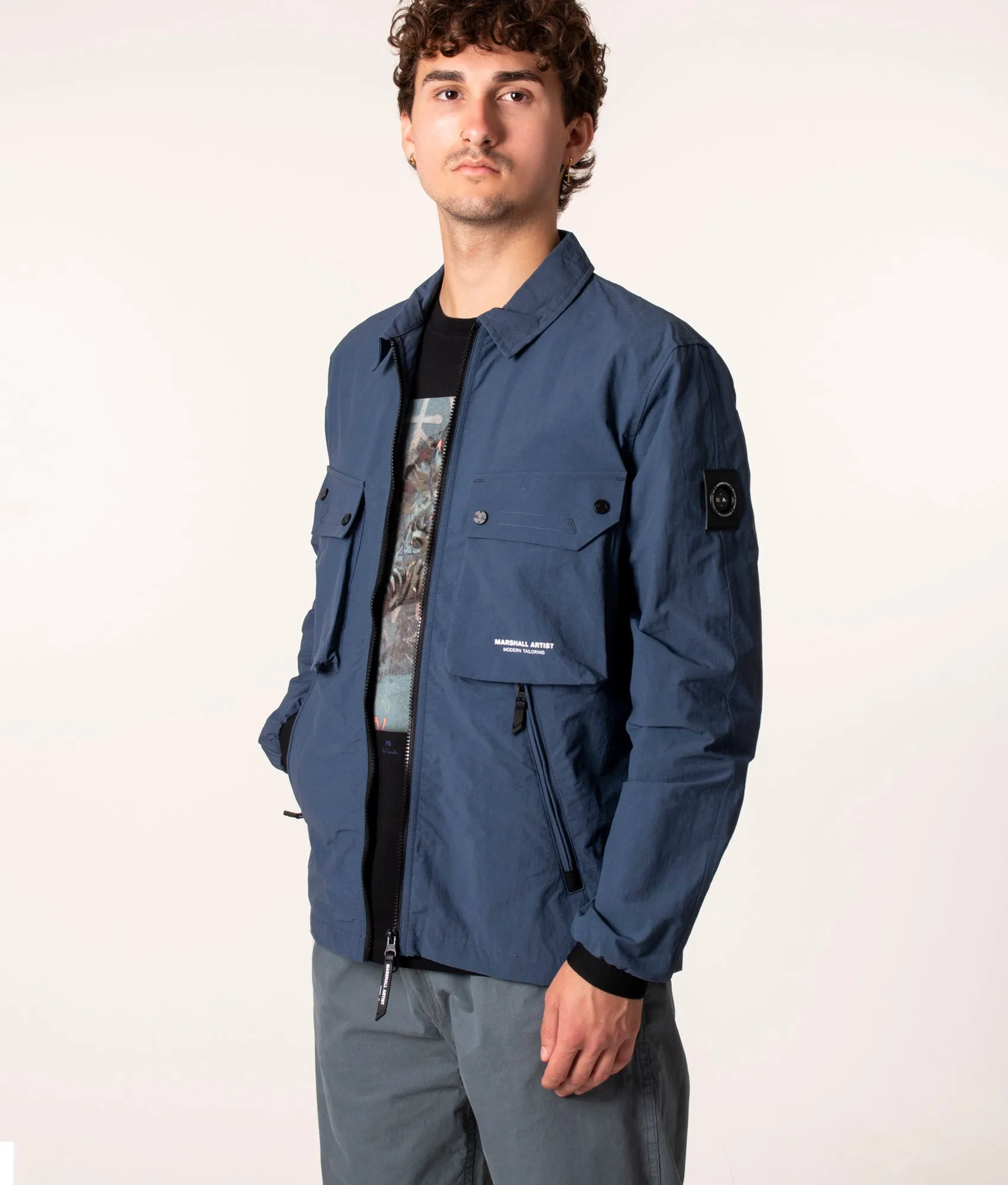 Cotton Polyamide Overshirt