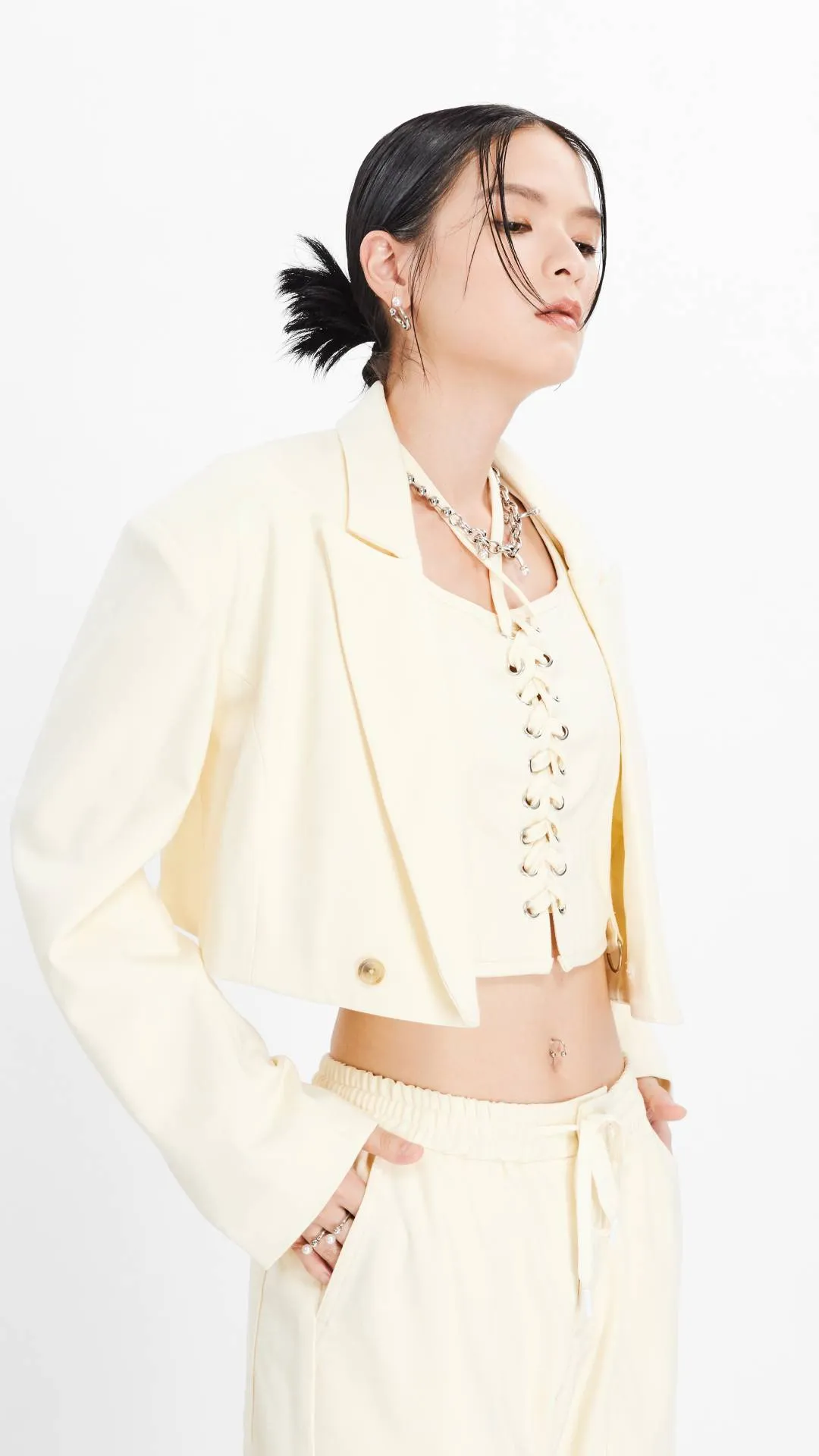 Cropped Blazer