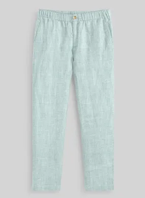 Easy Pants Italian Linen Mint Green