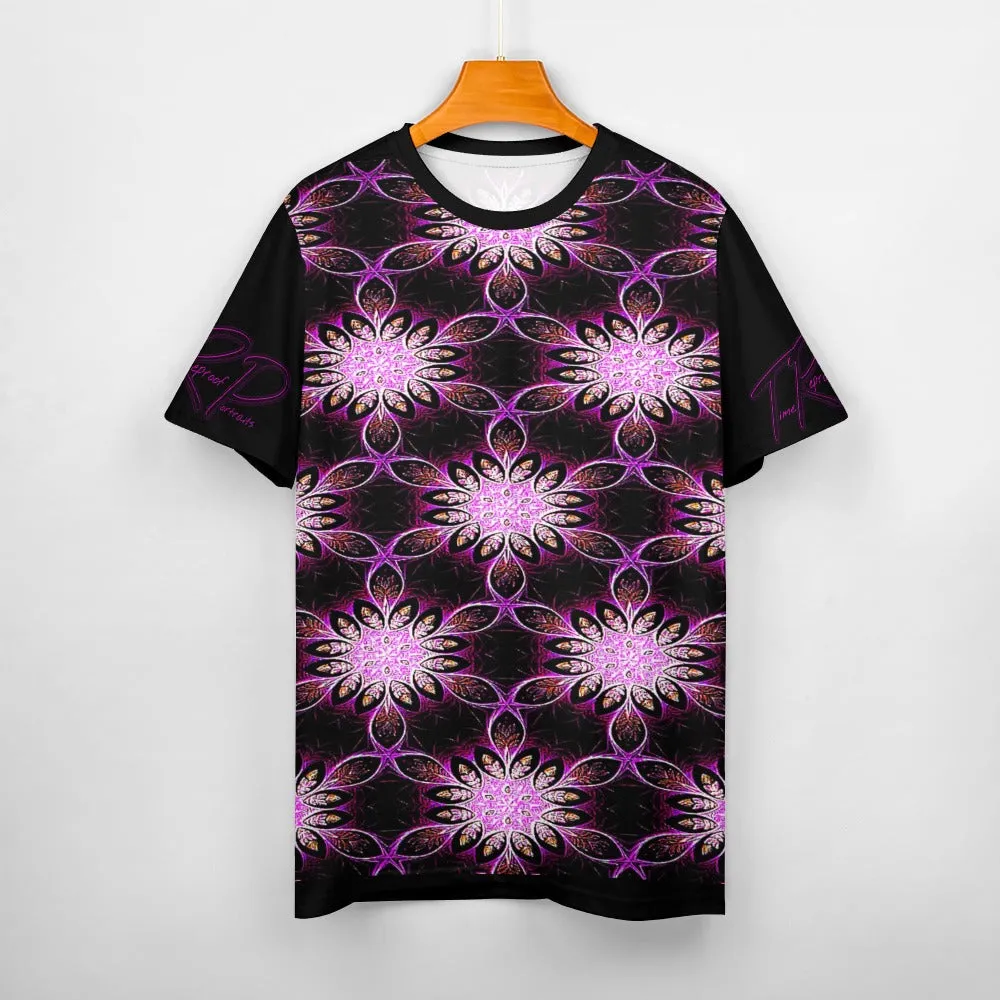 Geometrical Design Apparel 01-01 Ladies Designer Cotton T-shirt