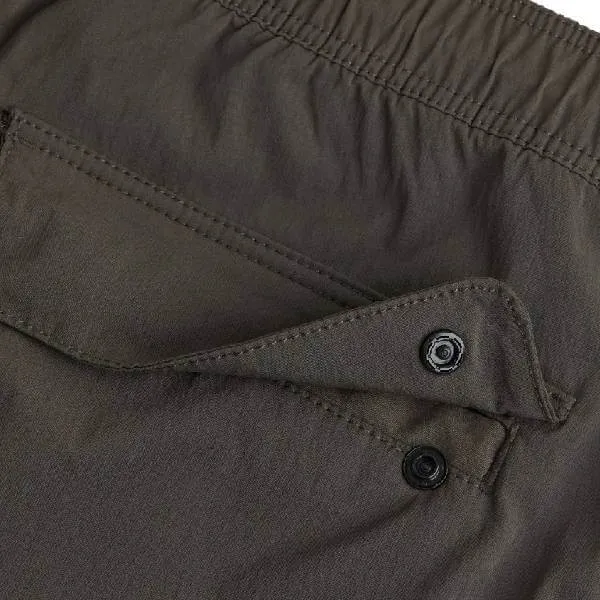 H&M Skinny Fit Nylon Cargo Joggers, khaki