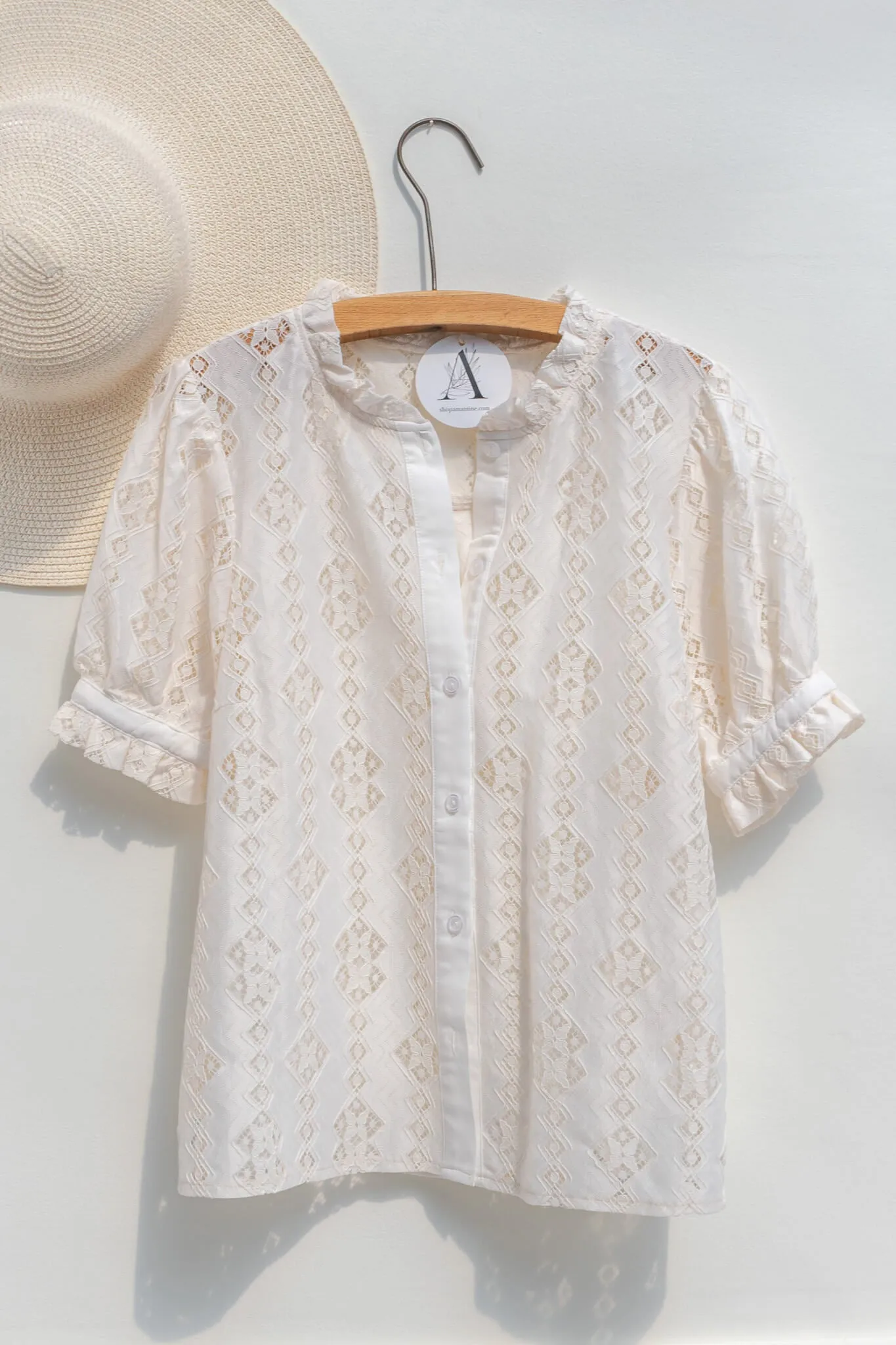 Heather Lace Blouse