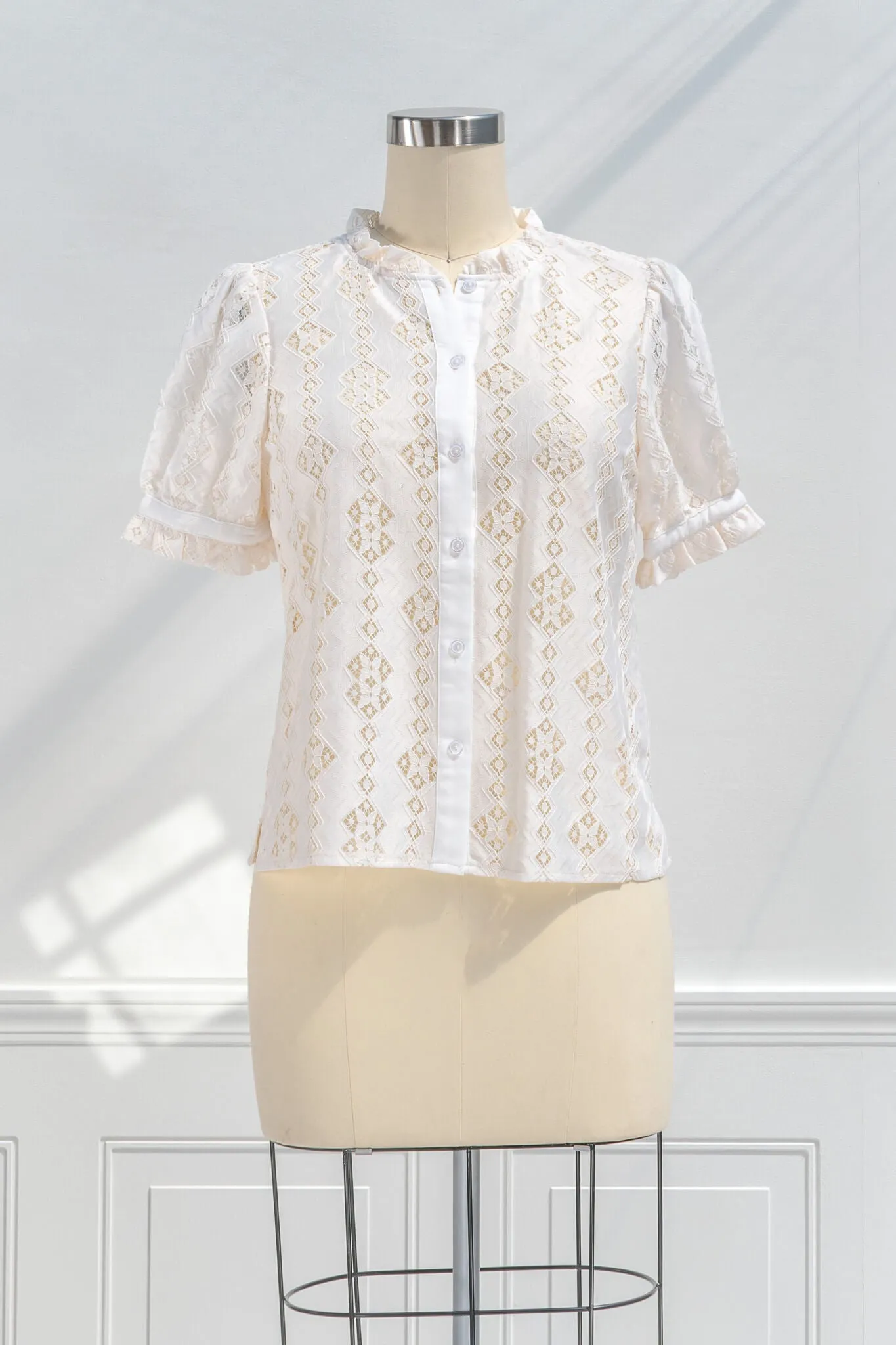 Heather Lace Blouse