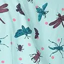 Hell Bunny Plus Size Aqua Blue Bugs Life Print Blouse