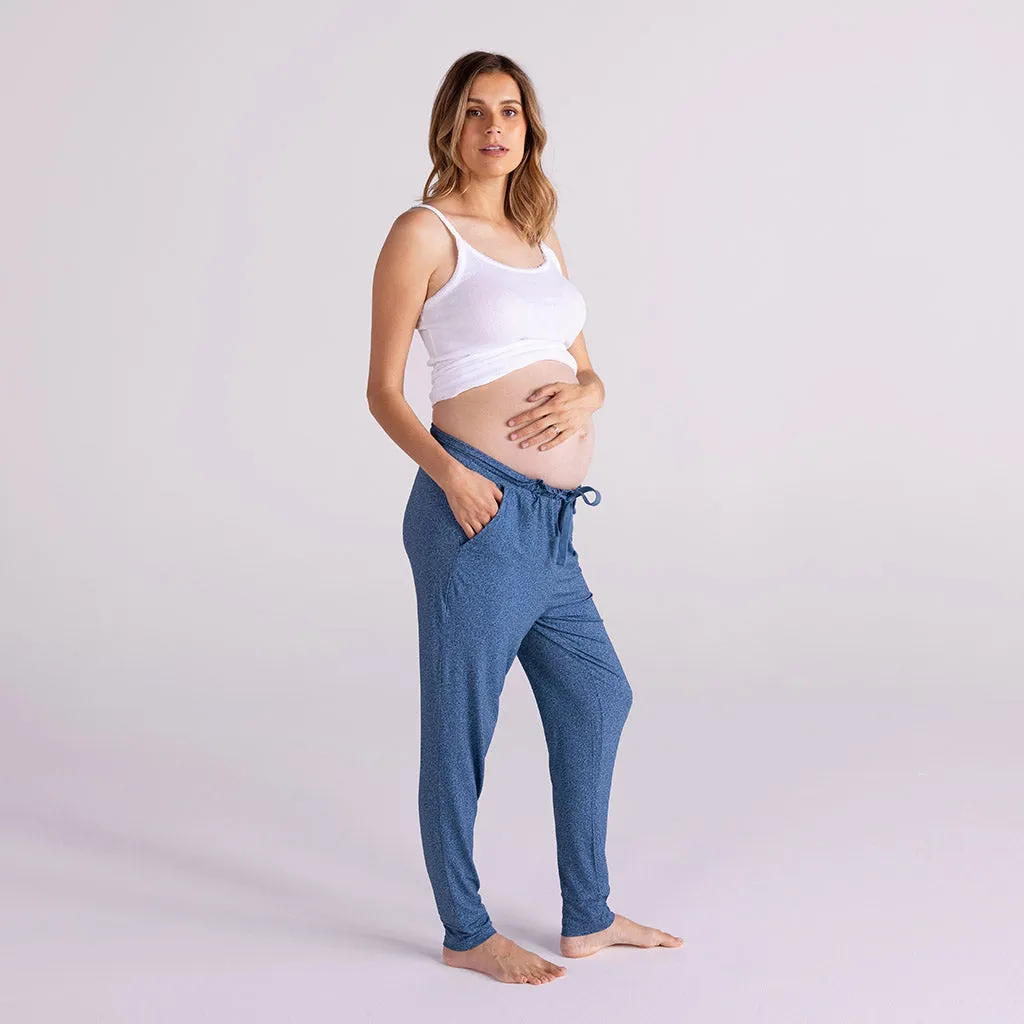 Indigo Denim Women's Paperbag Joggers