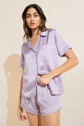 Inez Washable Silk Short PJ Set