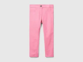 Jeggings in stretch cotton blend