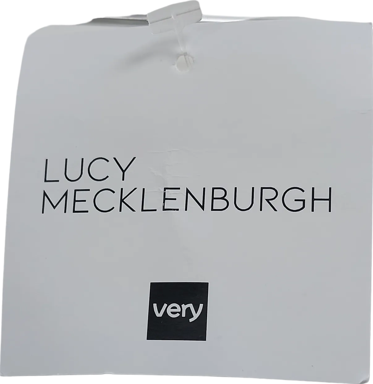 Lucky Meckleburgh White X V By Very Paperbag Shorts UK 10