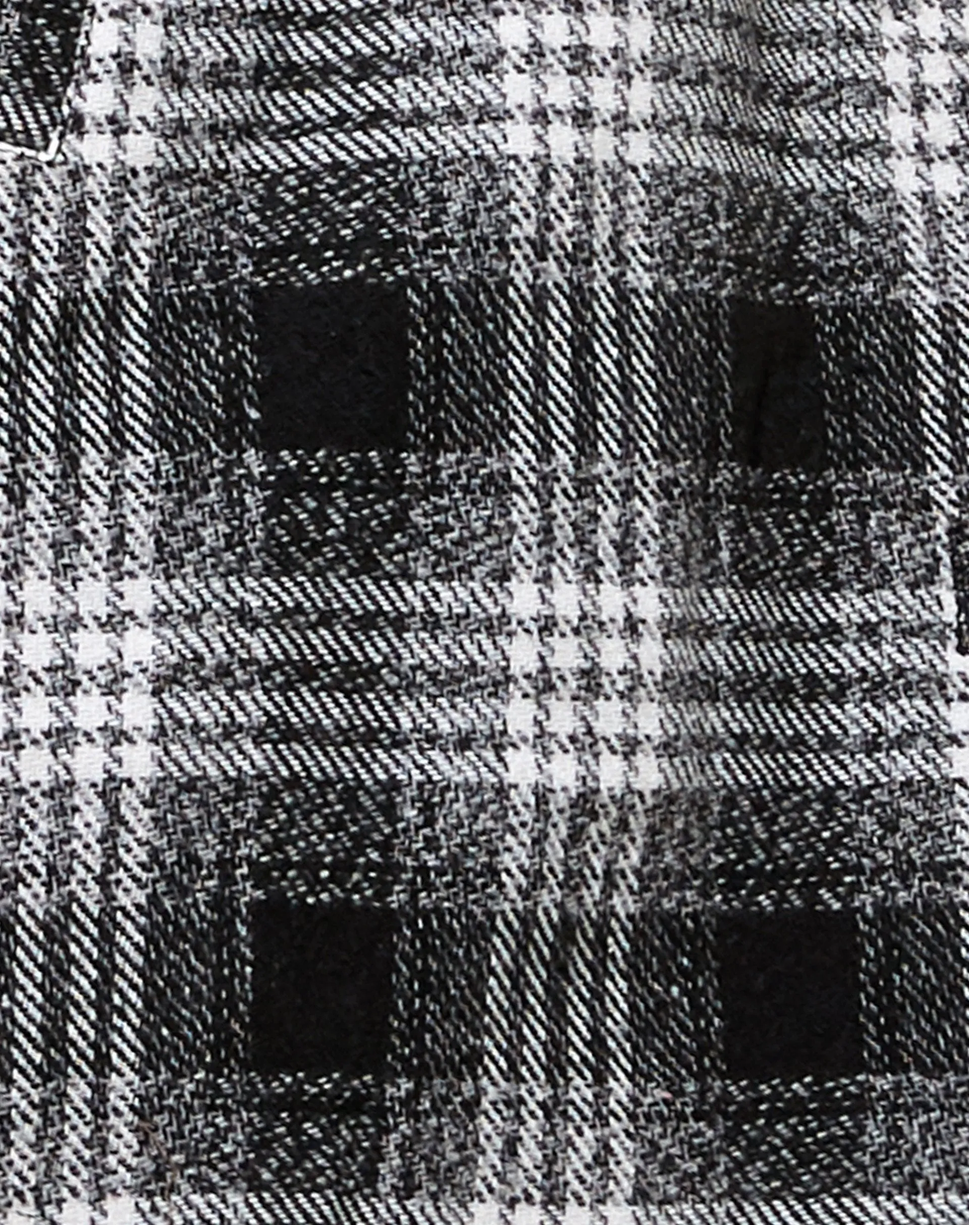 Maxiella Shirt in Black Check