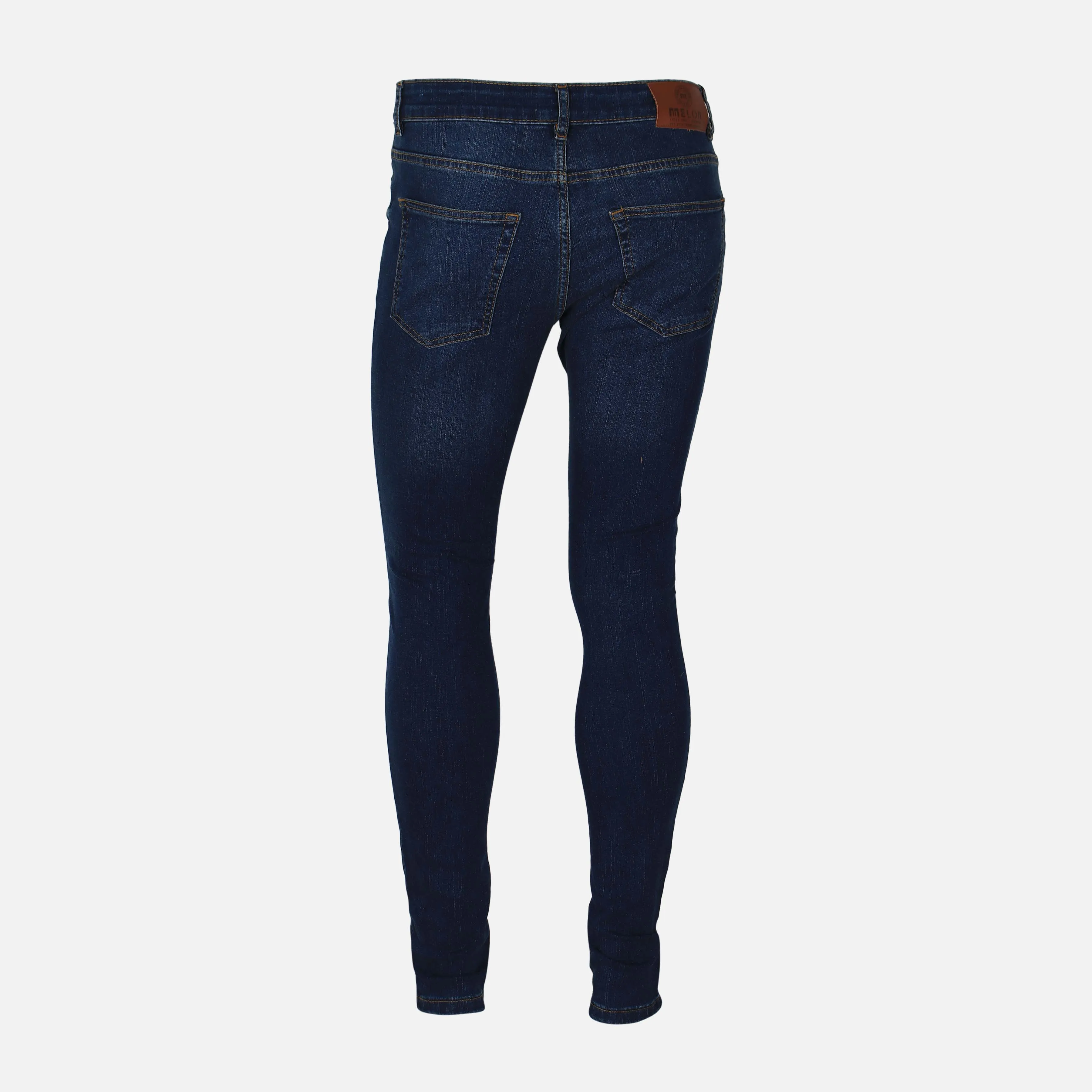 MEN SKINNY FIT DENIM TROUSERS