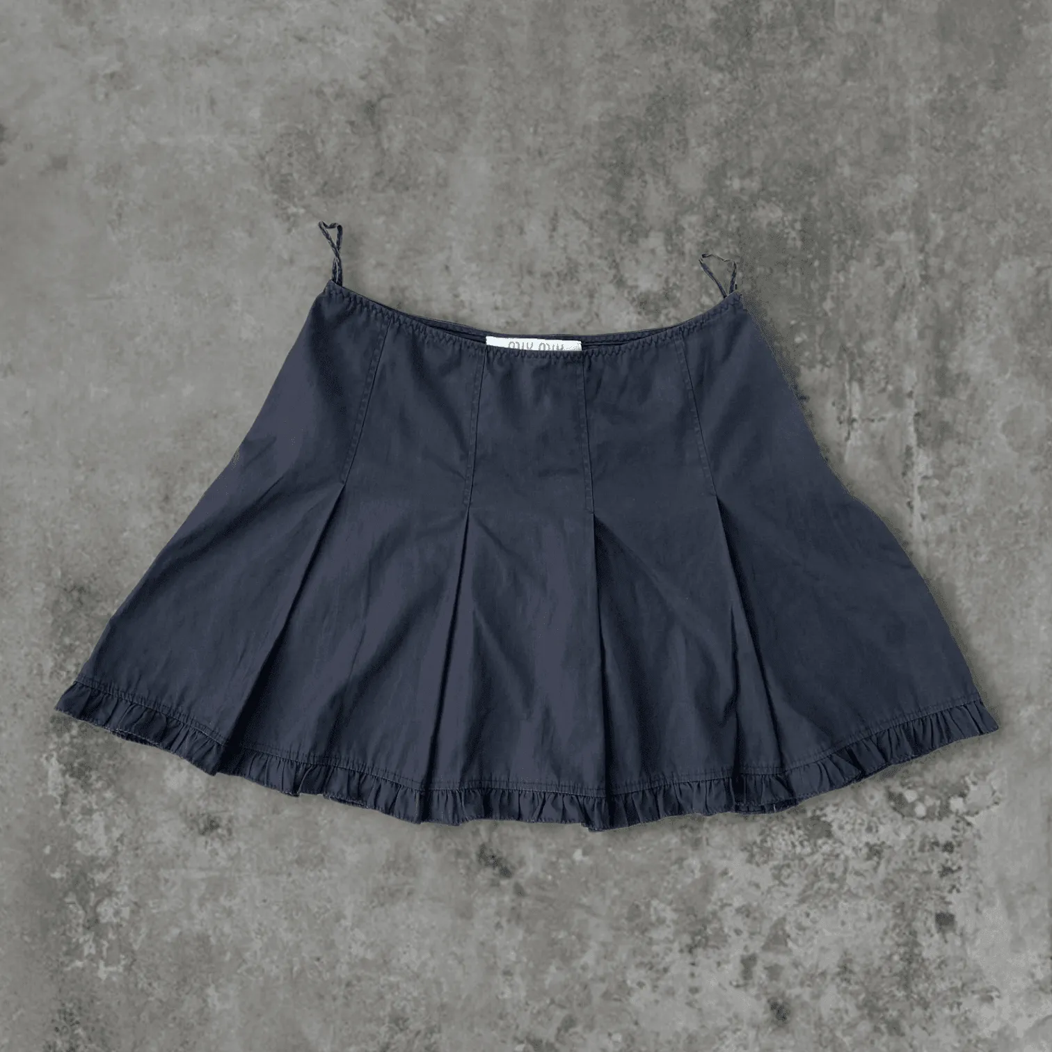 MIU MIU MINI SKIRT AND TOP SET - S