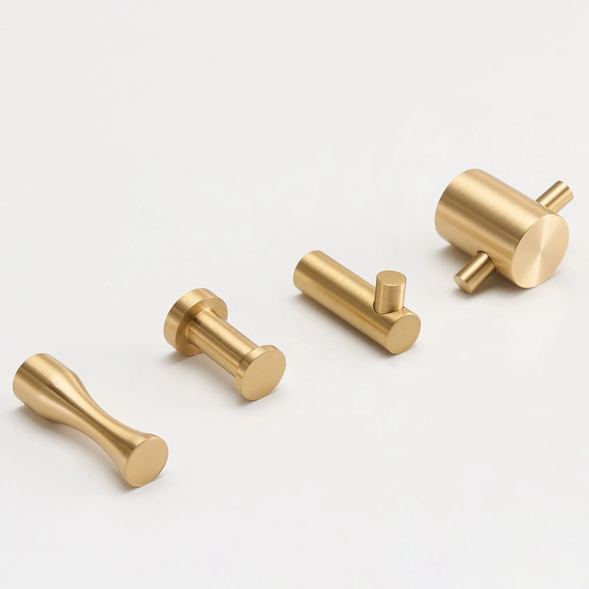 MODULA Brass Wall Hooks