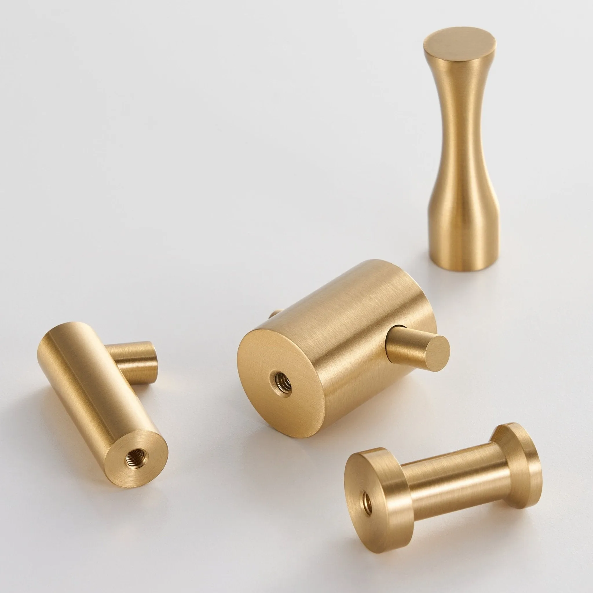 MODULA Brass Wall Hooks