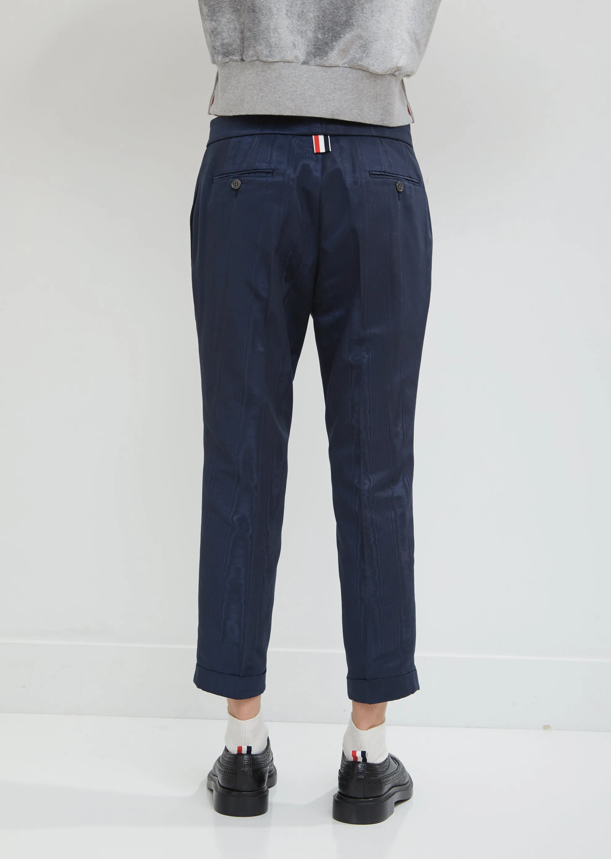 Moire Tracee Skinny Trousers