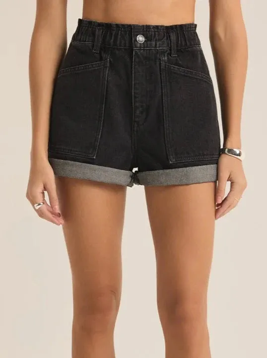 Odin Denim Short - Black