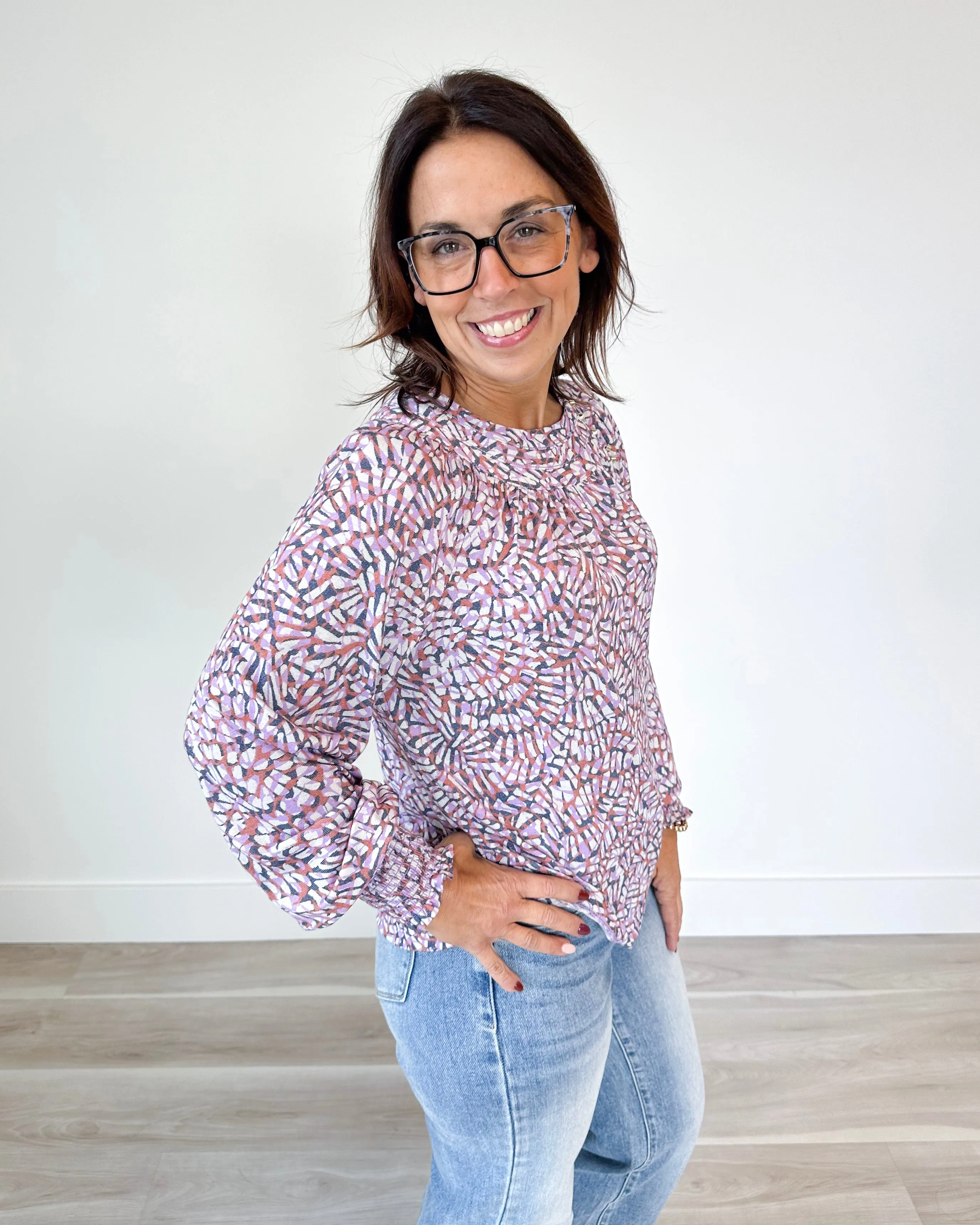 Orchid Bloom Top