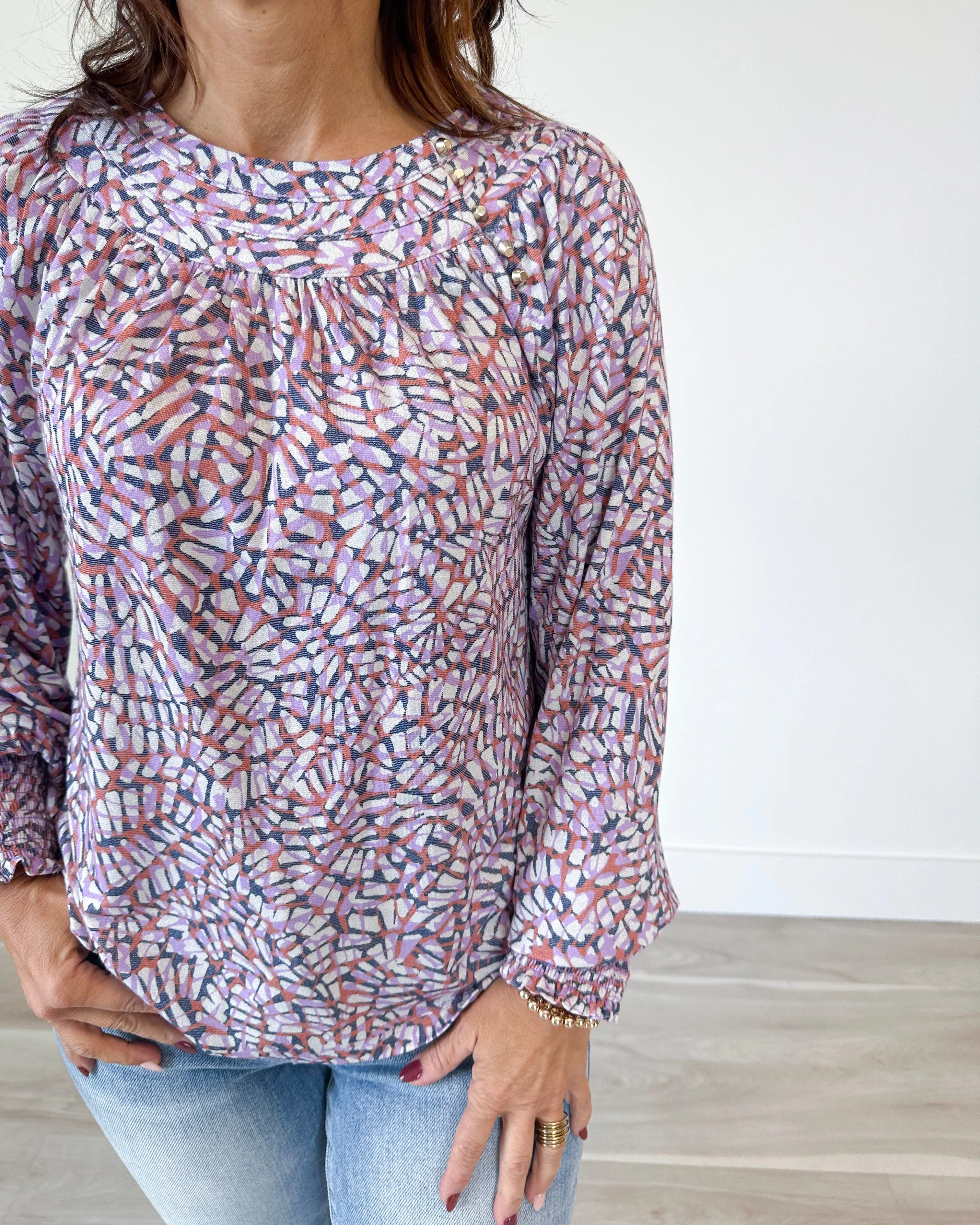 Orchid Bloom Top