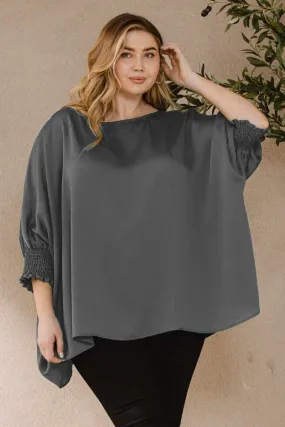 Oversized Boatneck Blouse