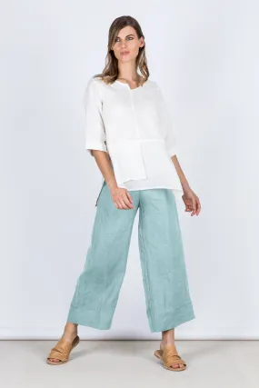 Paris Linen Pants Sea