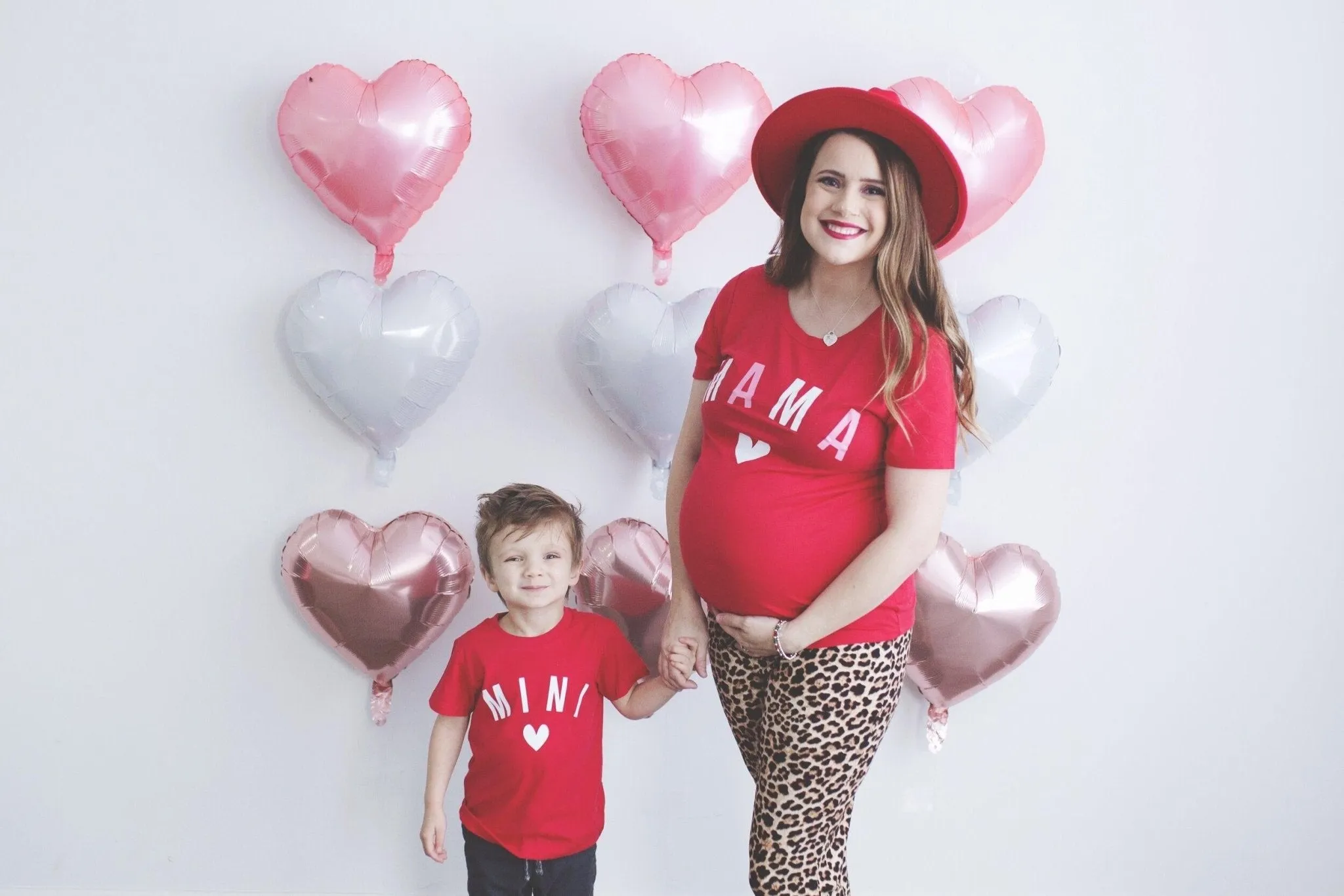 Red Mama Mini Matching Shirts