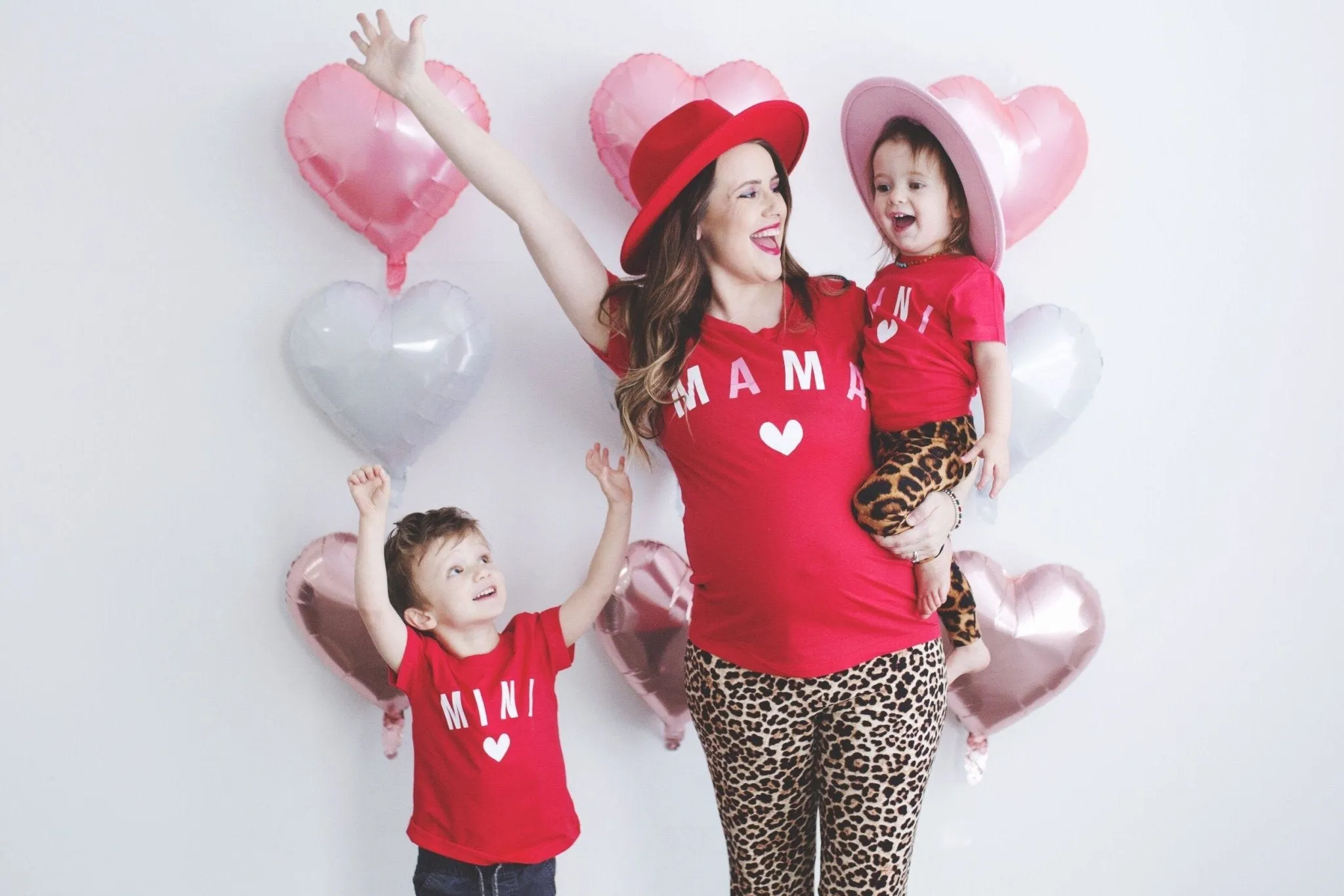 Red Mama Mini Matching Shirts