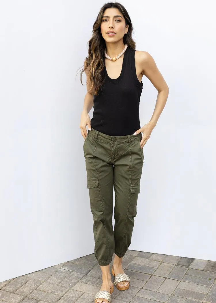 Sanctuary Rebel Pant- Hiker Green