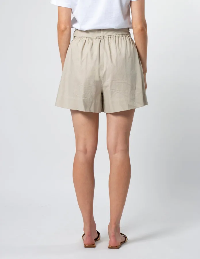 Stella & Gemma Noa Shorts - Oat Marle