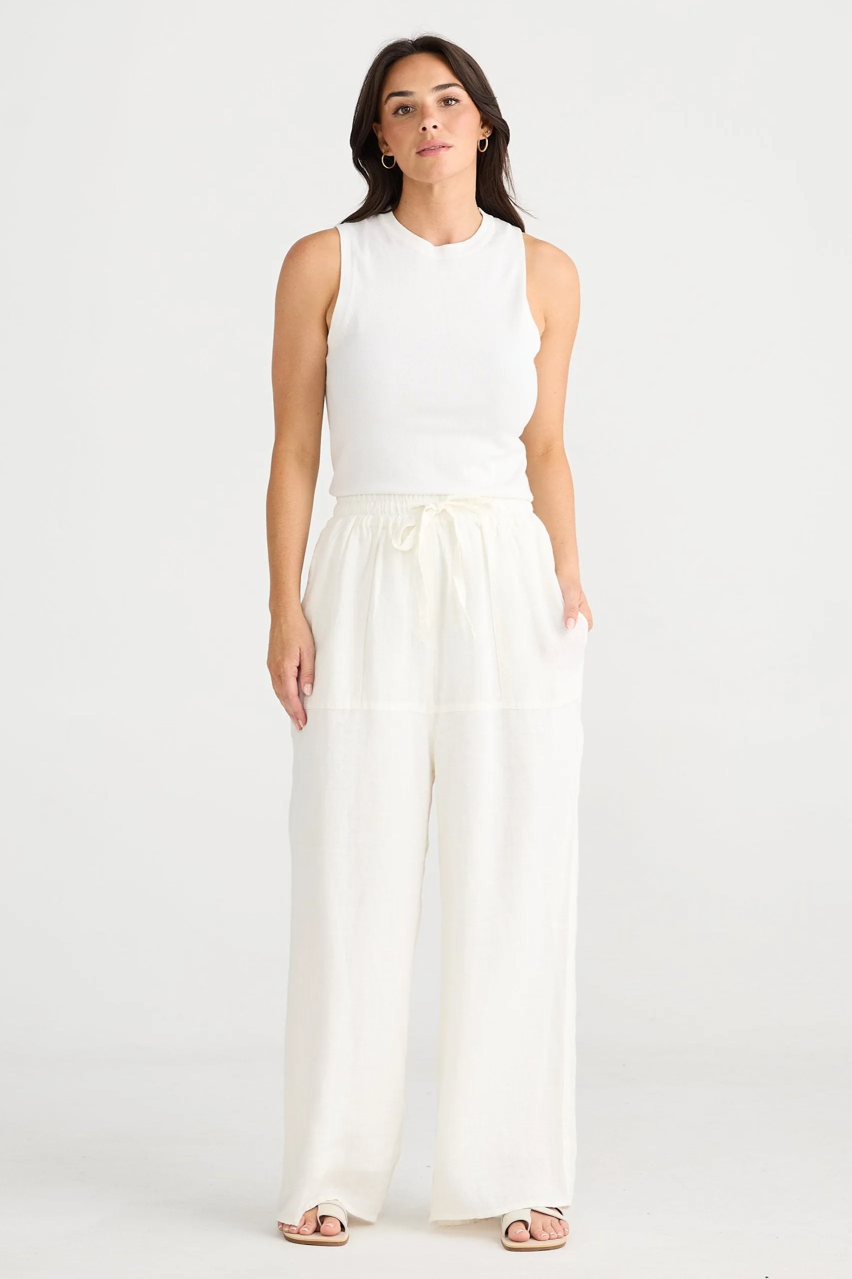 Sunny Days Pants in White