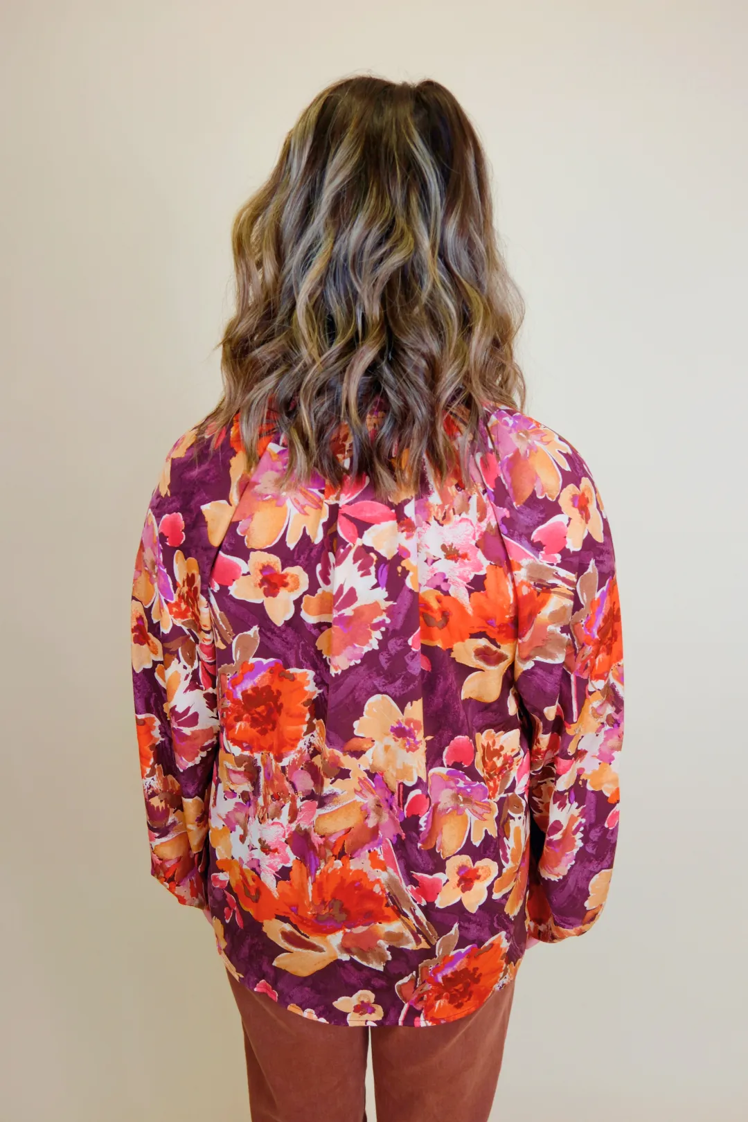 Twilight Dreams Floral Blouse