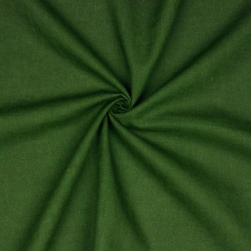 Washed Linen - Forest Green