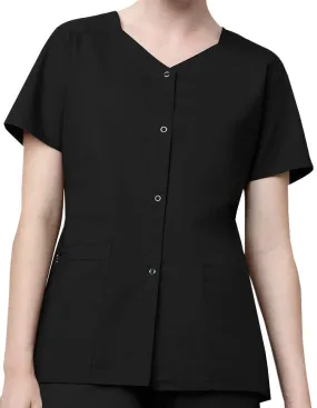 WonderWink WonderWork Women's Short Sleeve Snap Jacket