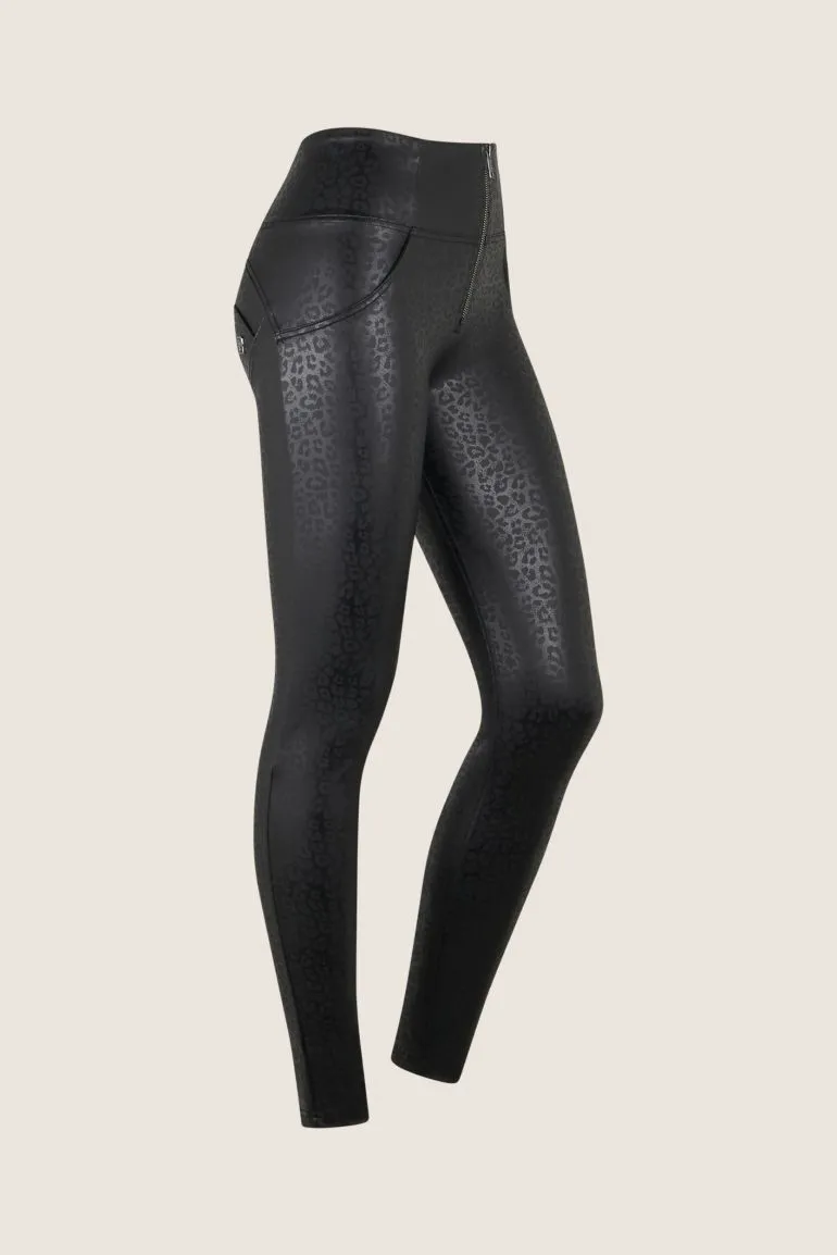 (WRUP2HF474-ANI62)  Leopard Print WR.UP® High Waist in Faux Leather