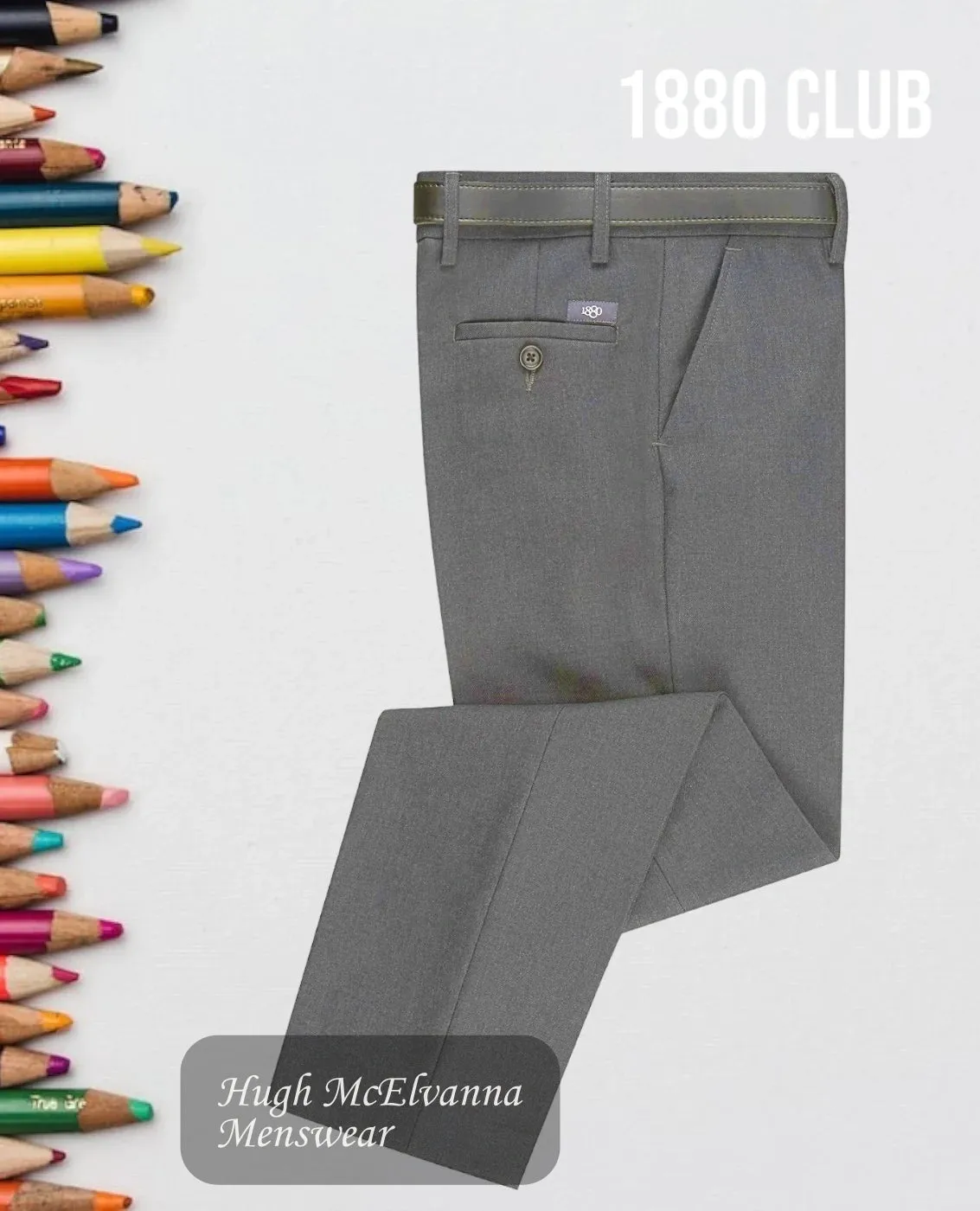 Youth's 1880 Club Grey SKINNY Trouser 72400/05